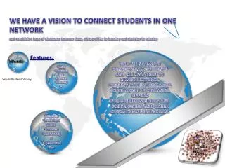 WE HAVE A VISION TO CONNECT STUDENTS IN ONE NETWORK