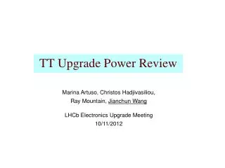 TT Upgrade Power Review