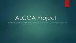 ALCOA Project