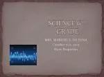SCIENCE 6 TH GRADE - slide 1