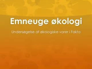 emneuge kologi