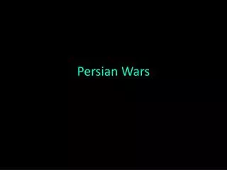 Persian Wars