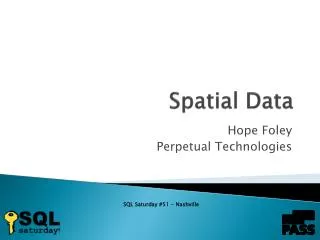 Spatial Data