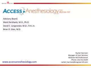 accessanesthesiology