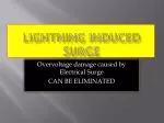 Lightning Induced Surge - slide 1