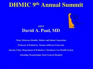 DHMIC 9 th Annual Summit
