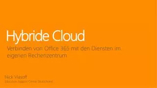 hybride cloud