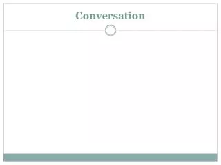 conversation