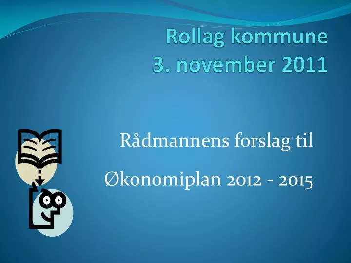 rollag kommune 3 november 2011