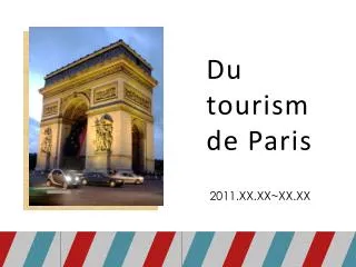 Du tourism de Paris