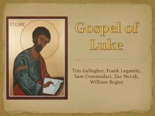 Gospel o f Luke