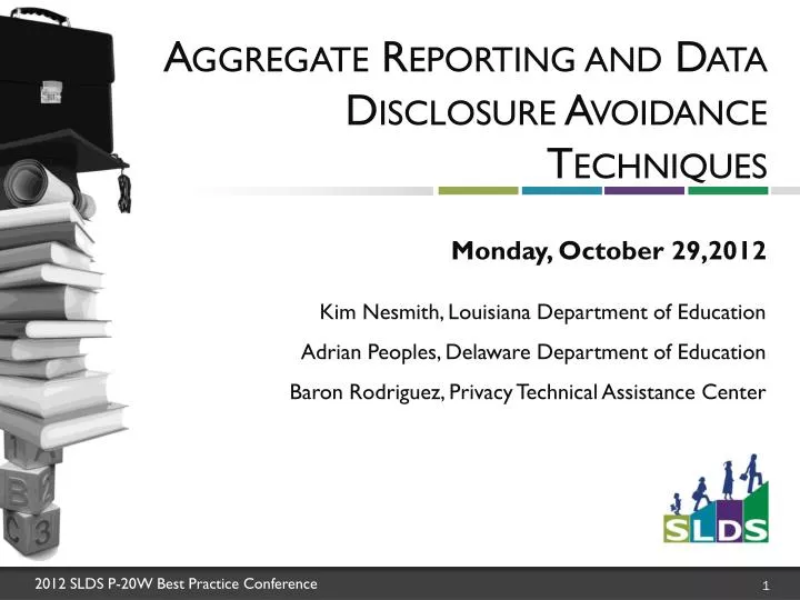 aggregate reporting and data disclosure avoidance techniques