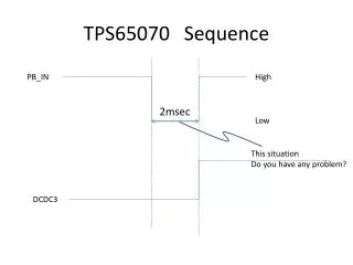 TPS65070 Sequence