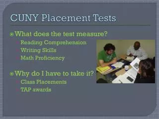 CUNY Placement Tests