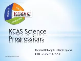 KCAS Science Progressions