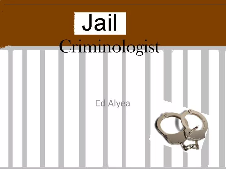 criminologist