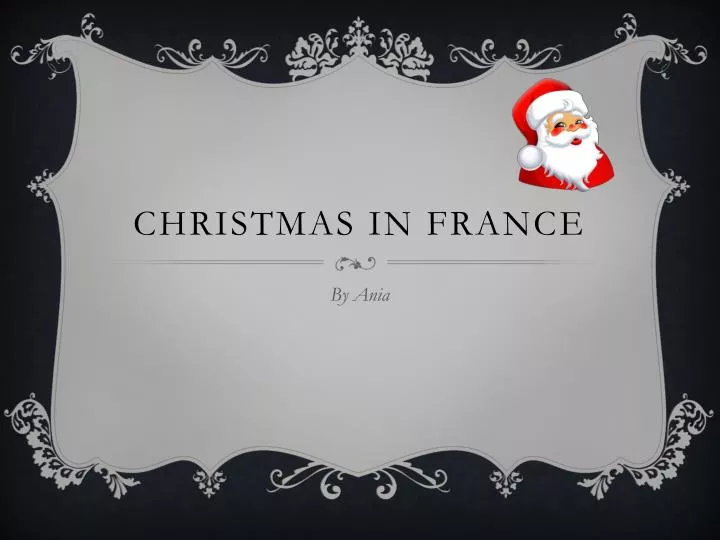 christmas in france