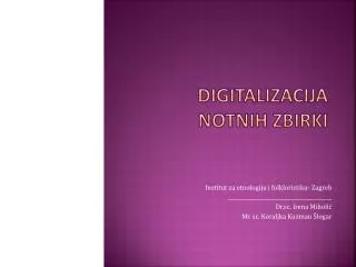 digitalizacija notnih zbirki