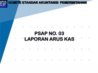 psap no 0 3 laporan arus kas