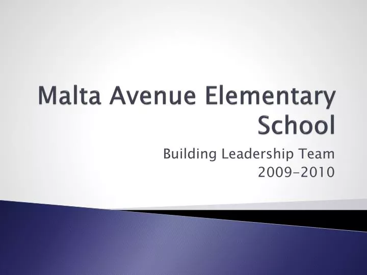 malta avenue elementary school