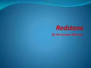 Redstone