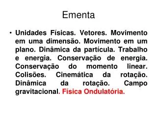 ementa