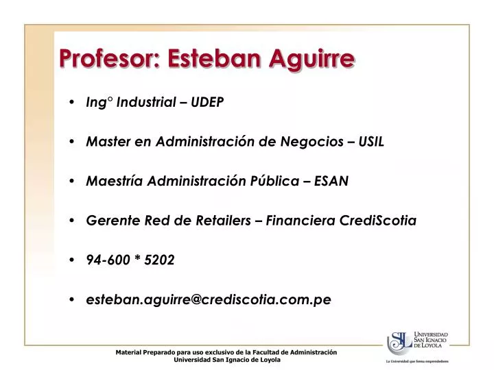 profesor esteban aguirre