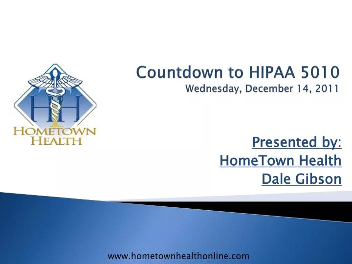 countdown to hipaa 5010 wednesday december 14 2011