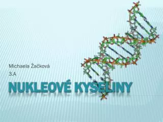 michaela a kov 3 a
