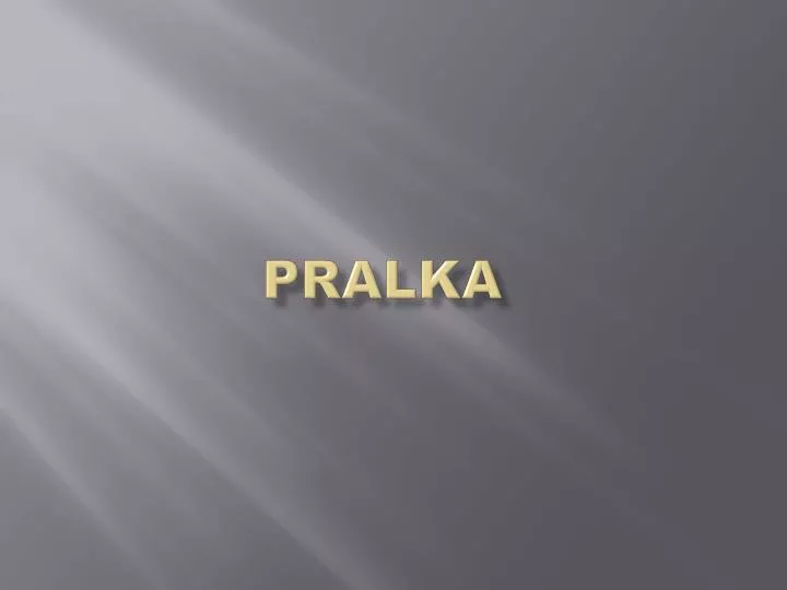 pralka