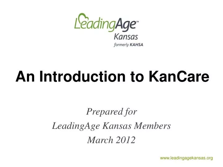 an introduction to kancare