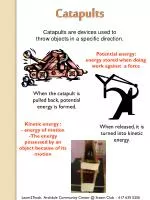 Catapults - slide 1
