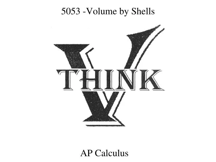 5053 volume by shells