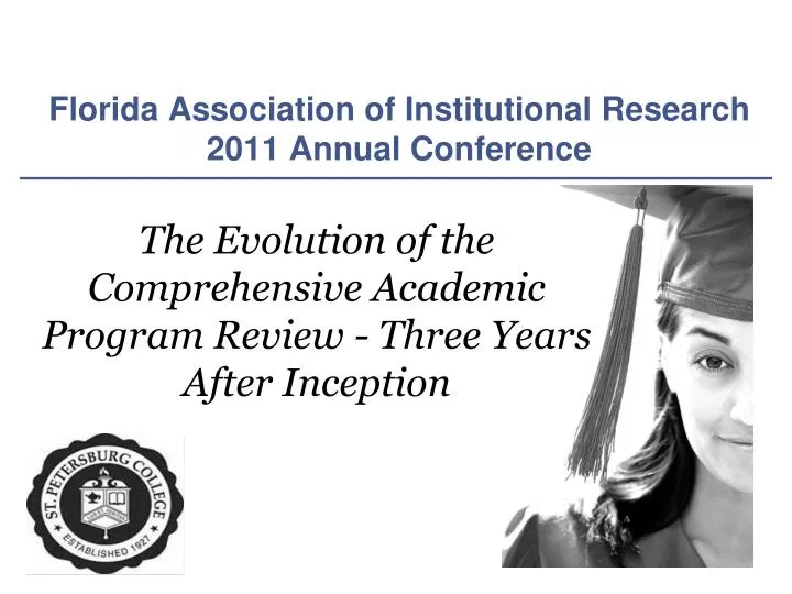 the evolution of the comprehensive academic program review three years after inception