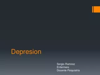 depresion