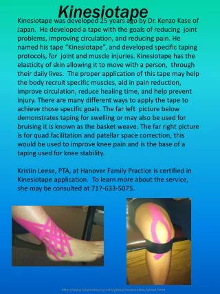 Kinesiotape