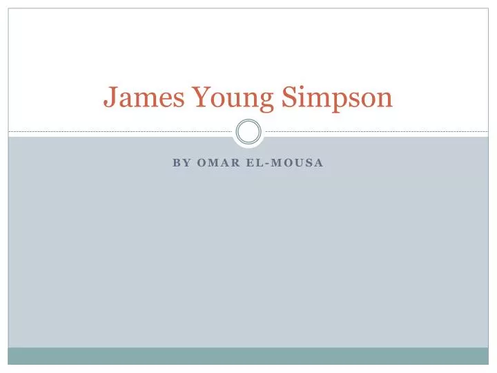 james young simpson