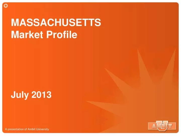 massachusetts market profile