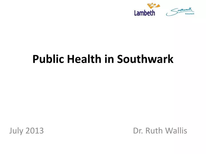 public health in southwark