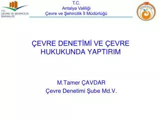 evre denet m ve evre hukukunda yaptirim