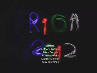 starring anthony cocozza robin decorte bram pauwelyn melissa michiels kelly berghman