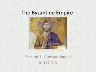 The Byzantine Empire