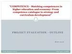 Competence Alignment in Higher Education and Labor Market: Strategies for Development - slide 1