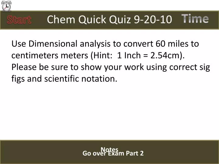 chem quick quiz 9 20 10