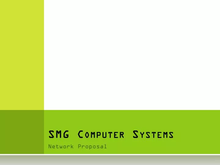 smg computer systems