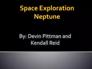 Space Exploration Neptune