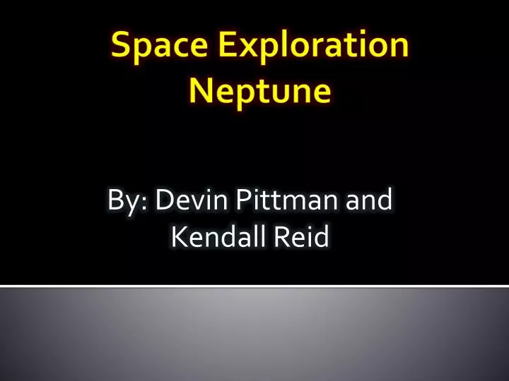 space exploration neptune