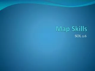 Map Skills