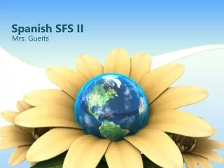 spanish sfs ii