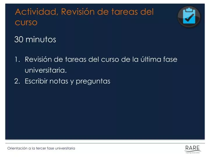 activi dad revisi n de tareas del curso